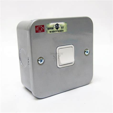 metal clad switch box|metal clad light switch.